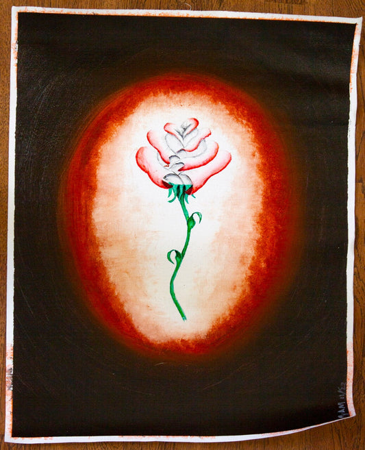 "Blossom with Beauty" Original Prison Art fine prison art original art Myram Mitchell 