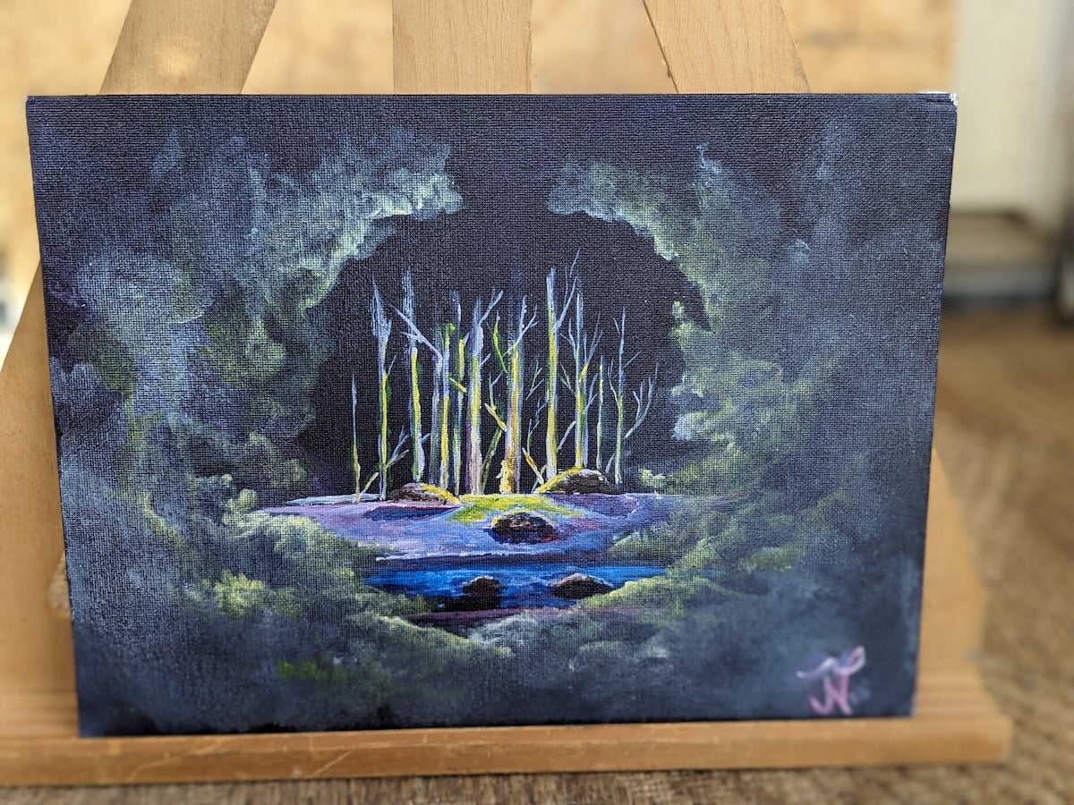 "Scary Dream" Original Prison Art fine prison art original art Joseph Yasurek