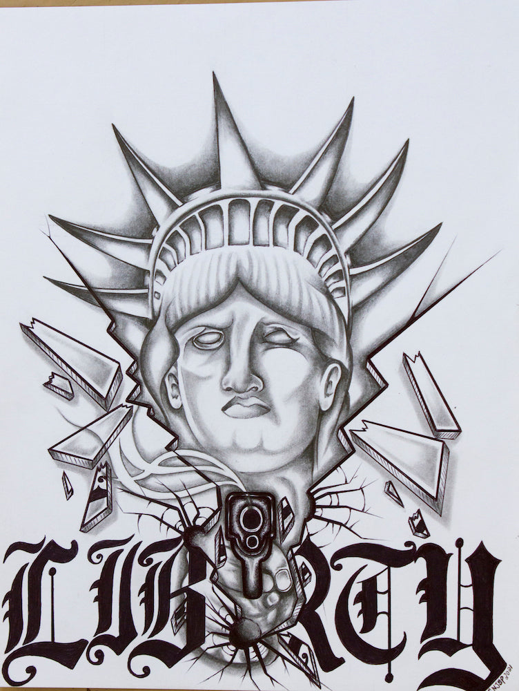 "Freedom" prison art Print on Demand Esteban Gonzales 