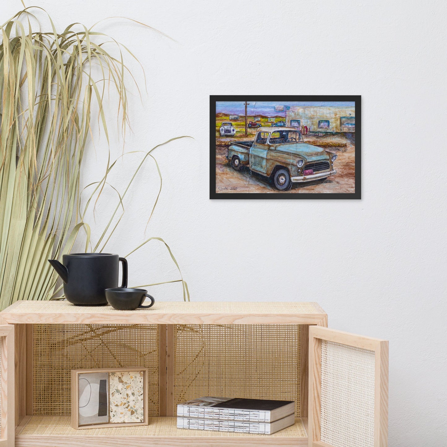 "Old truck" prison art Print on Demand Clyde S. Thompson 