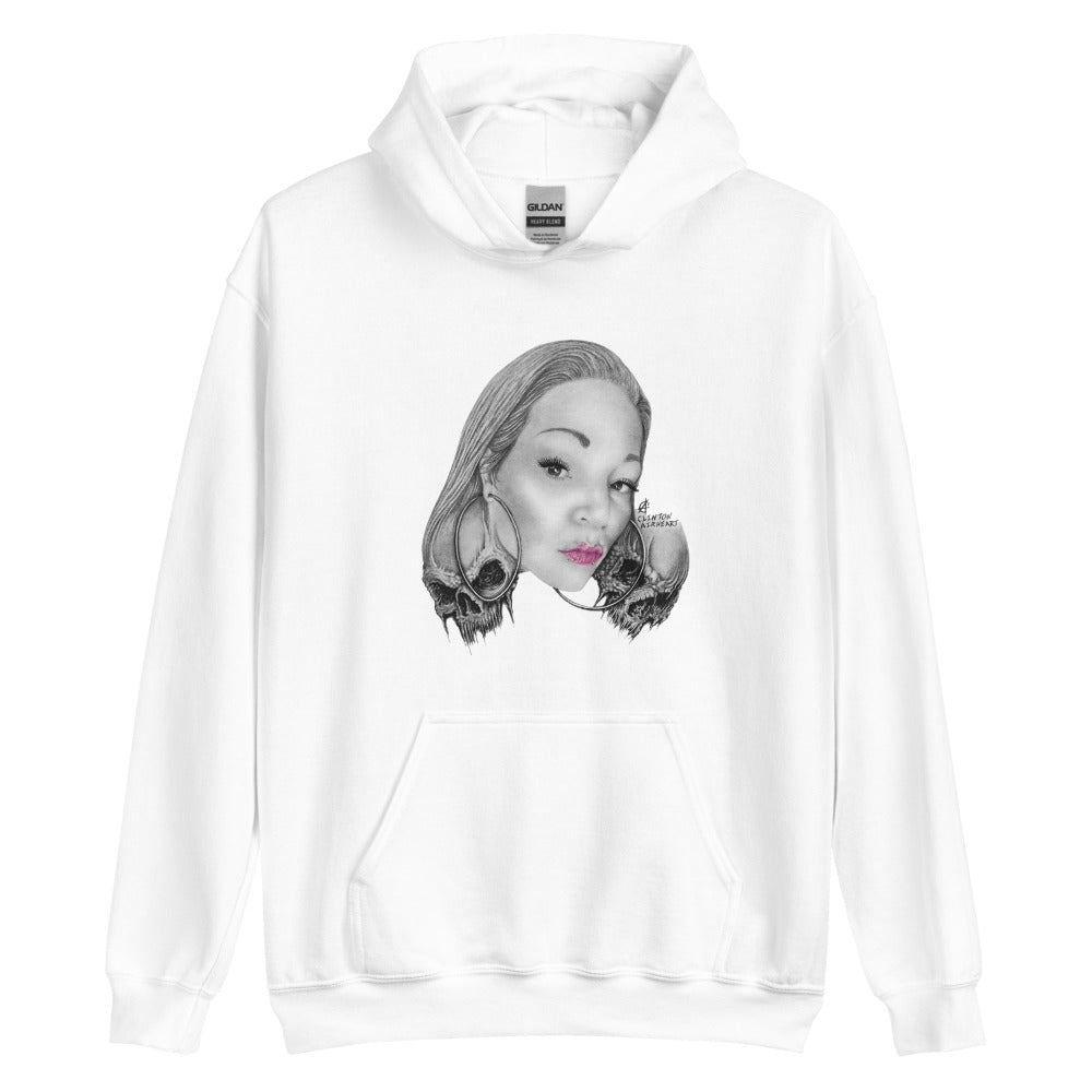 "Send me an angel" prison art Print on Demand Clinton Airheart Hoodie Small