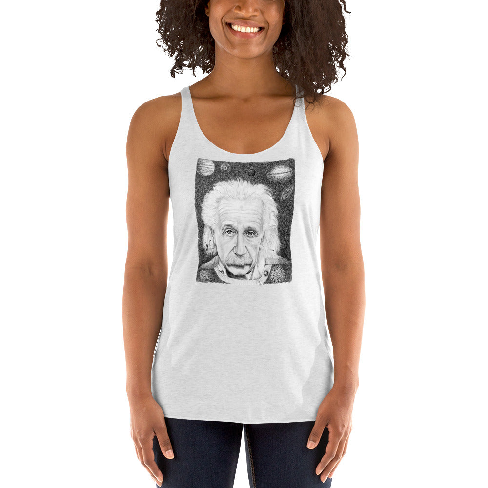 "Einstein" prison art Print on Demand Clyde S. Thompson Tank Top Small