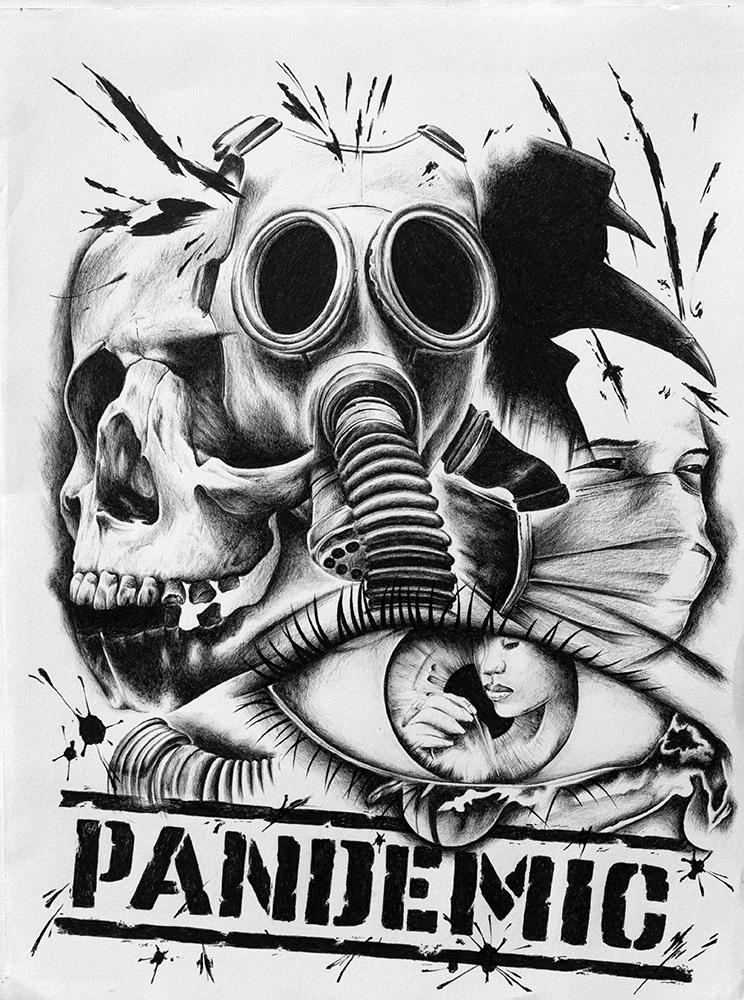 "Pandemic" prison art Print on Demand Jose Antone III 