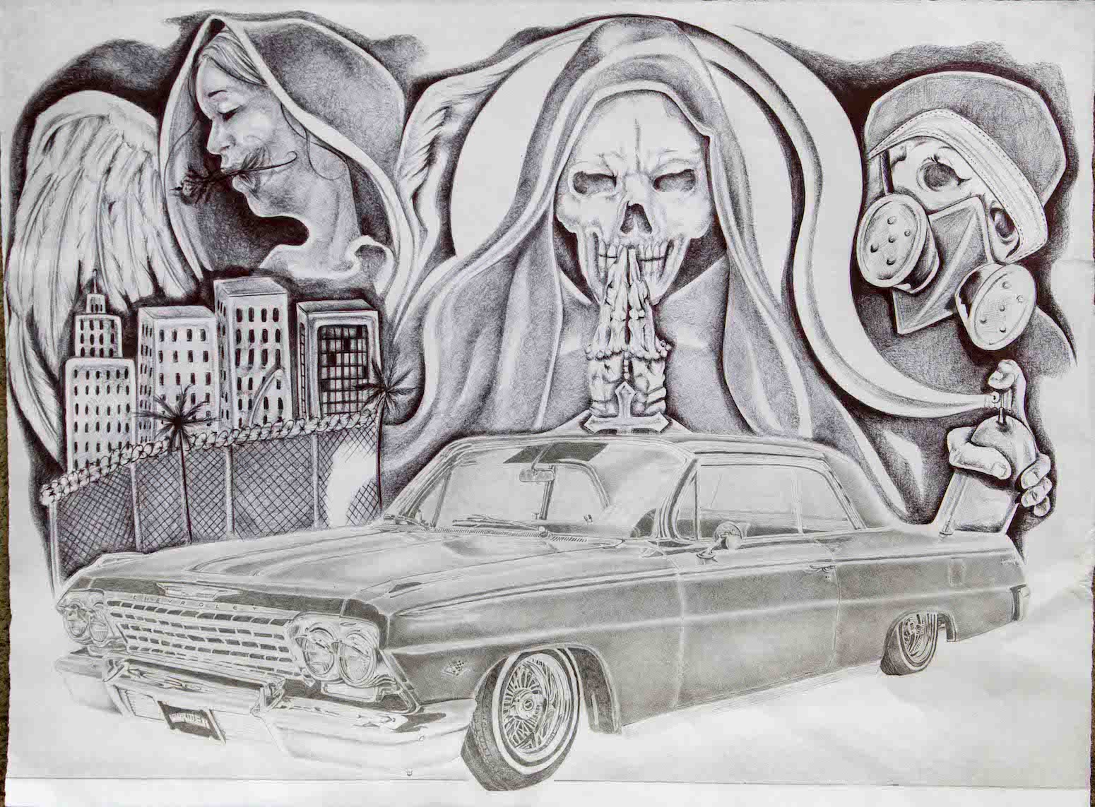 Lowrider Art Drawings Wallpapers Lowrider Arte Wallpapers (45+ Images)