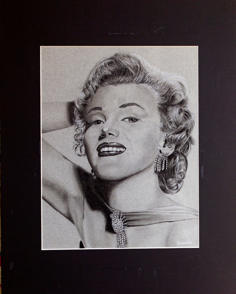 "Marylin forever" - Shawn Souva prison art original art Shawn Souva 