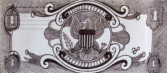 "American Eagle" - Zeth Philips prison art original art Zeth Philips 