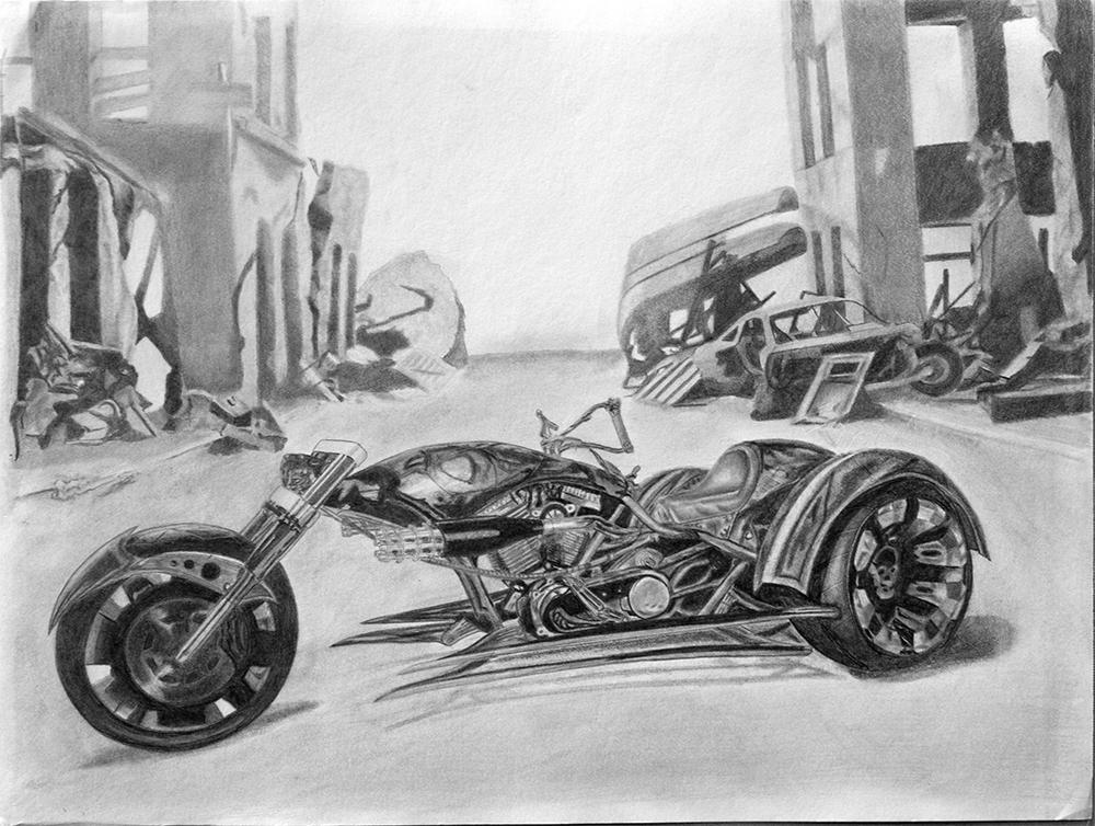 "OCC Trike" prison art Print on Demand Claude Johnson 