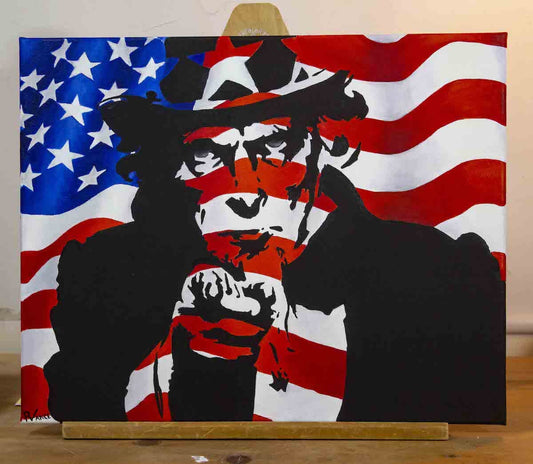 "America Needs You" prison art original art Robert Vance 