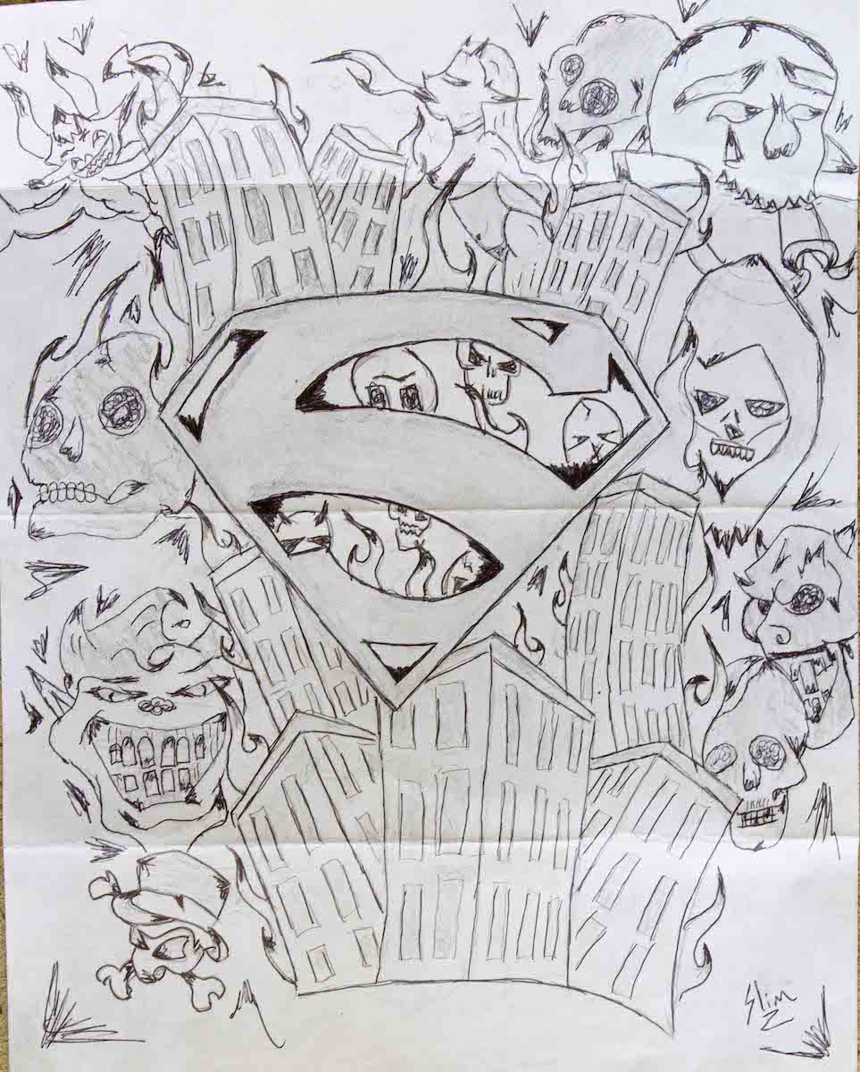 original-prison-art-superman-richard-hammett