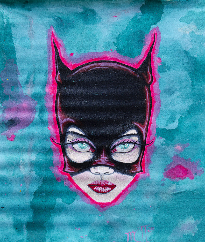 "Catwoman" prison art Print on Demand Michael Cannon 