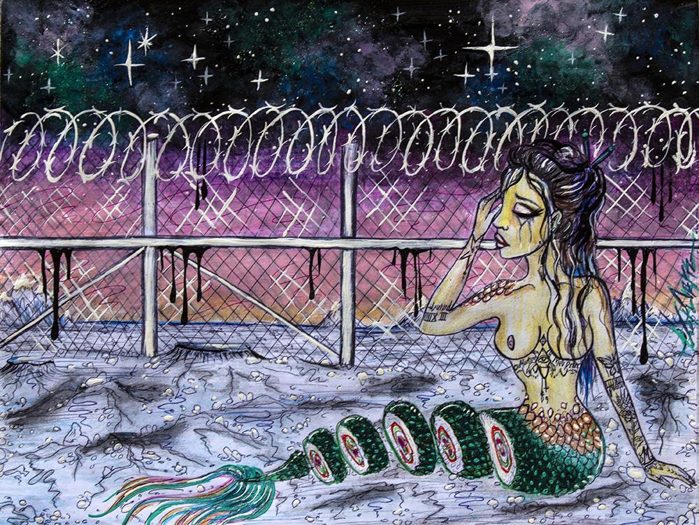 "Out of element" prison art Print on Demand Kathryn Dirks 