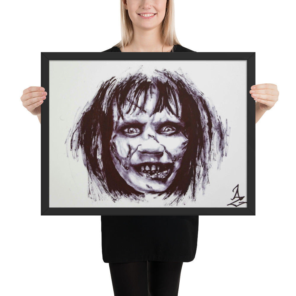"Scary face" prison art Print on Demand Chad Merrill 