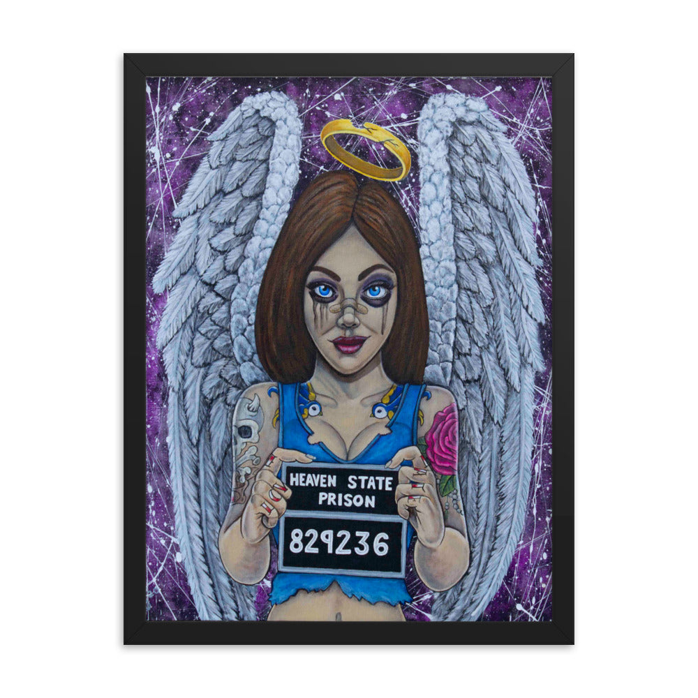 "Bad angel" prison art Print on Demand Charles Reed Walters 