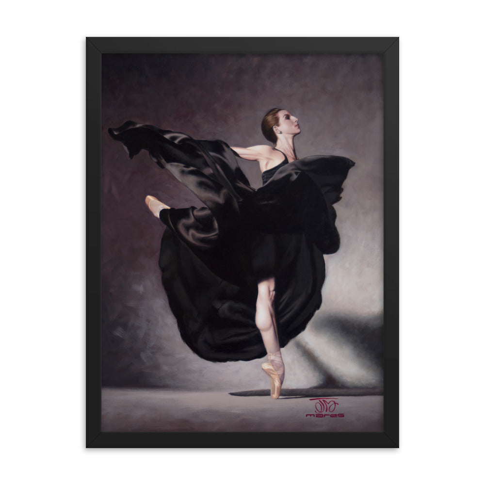 "Ballerina" prison art Print on Demand Joaquin Mares Framed Print Small