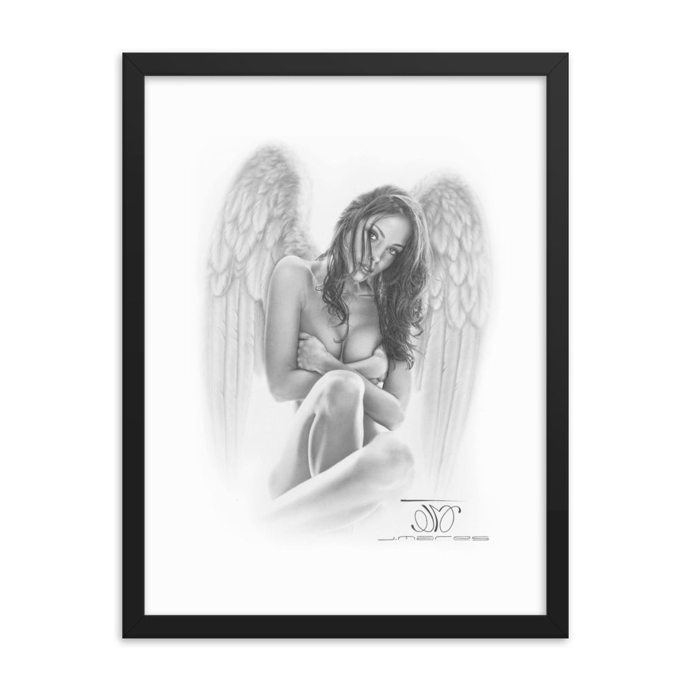 "Angel" prison art Print on Demand Joaquin Mares Framed Print Small