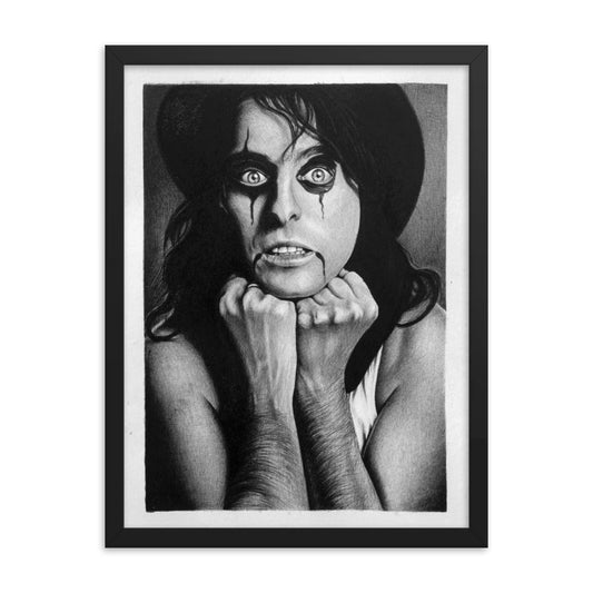 "Alice Cooper" prison art Print on Demand The Exile Frame Print Small