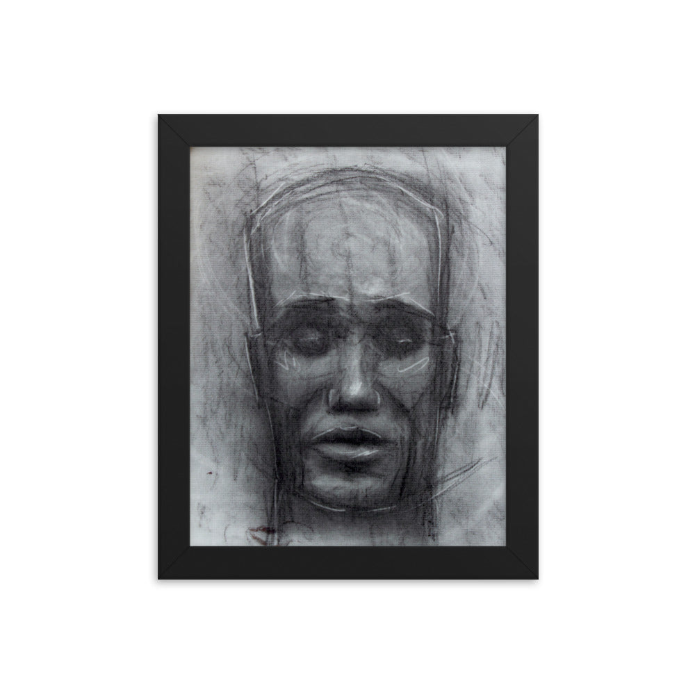 "Remix" prison art Print on Demand Daniel Malak Framed Print Small