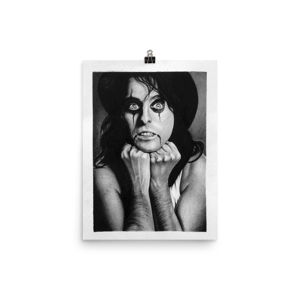 "Alice Cooper" prison art Print on Demand The Exile Print Small
