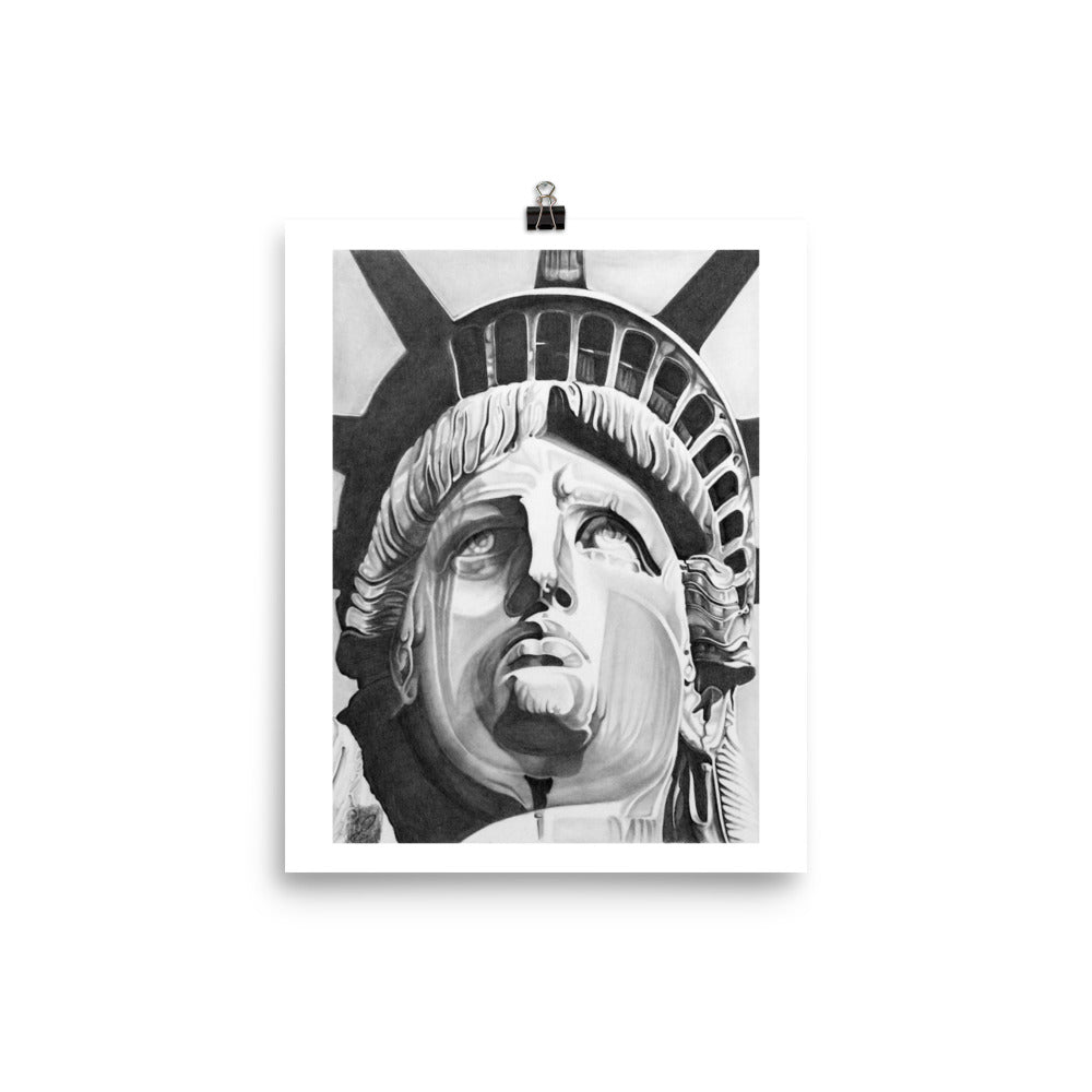 "Miss Liberty" prison art Print on Demand Corey Dean Wagner Print Small