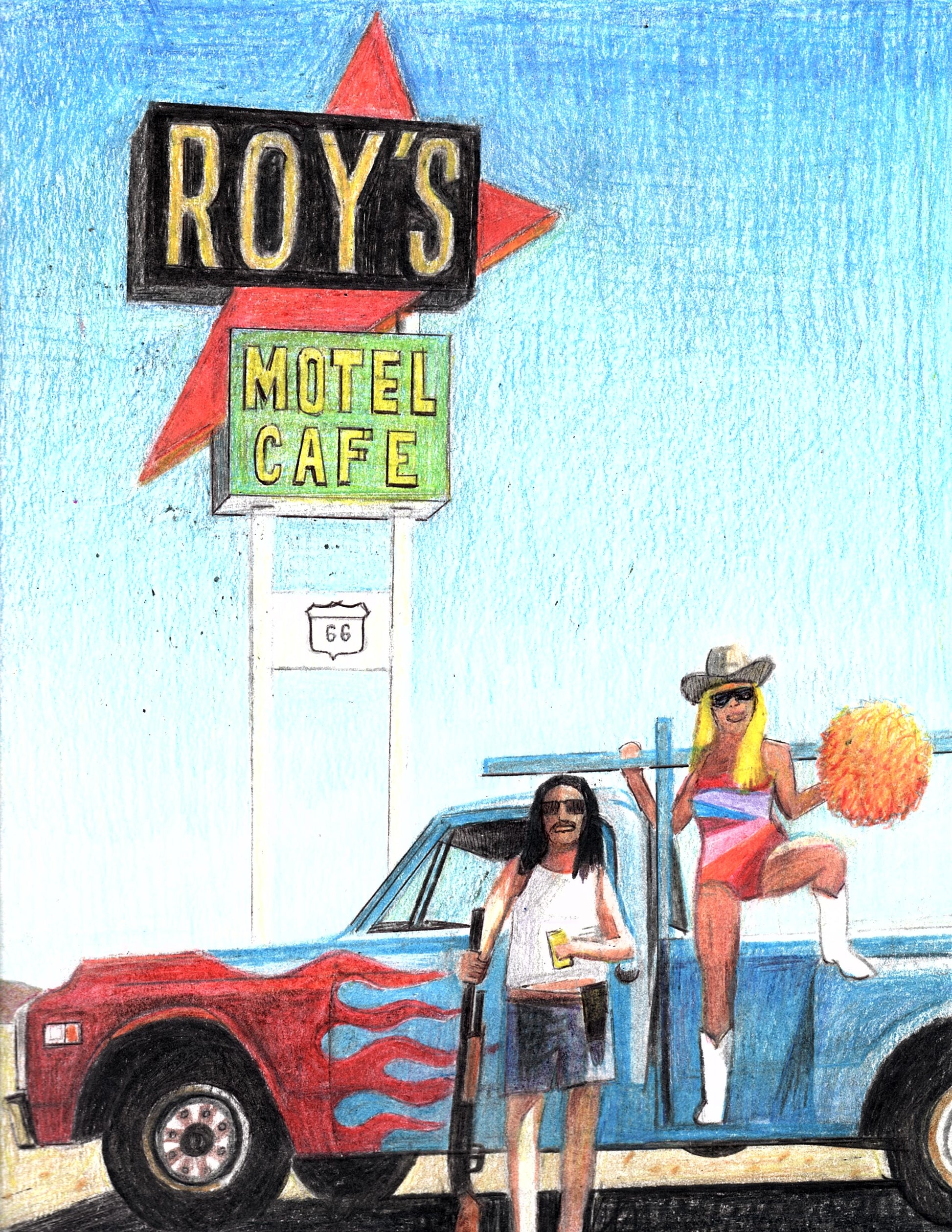 "Roy's" - Ryan Austin Lee prison art original art Ryan Austin Lee 