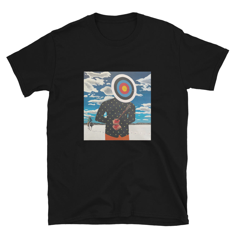 "Target Head" prison art Print on Demand Ryan Austin Lee Short Sleeves T-Shirt Small