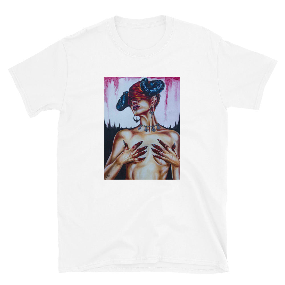 "1349" - Clifton Garrett Sherer prison art Print on Demand Clifton Garrett Sherer Short Sleeves T-Shirt Small