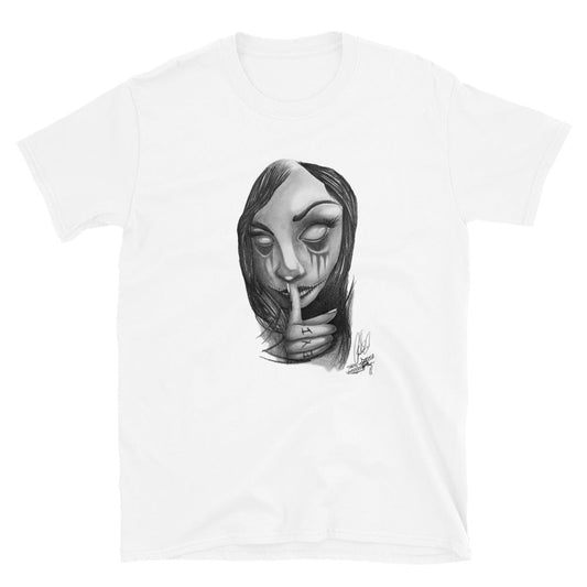 "Dark whispers" prison art Print on Demand Jonathan Emery Short Sleeves T-Shirt Small