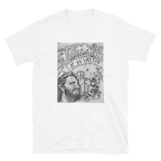 "Art for Redemption" prison art Print on Demand Alex Atzinger Short Sleeves T-Shirt Small
