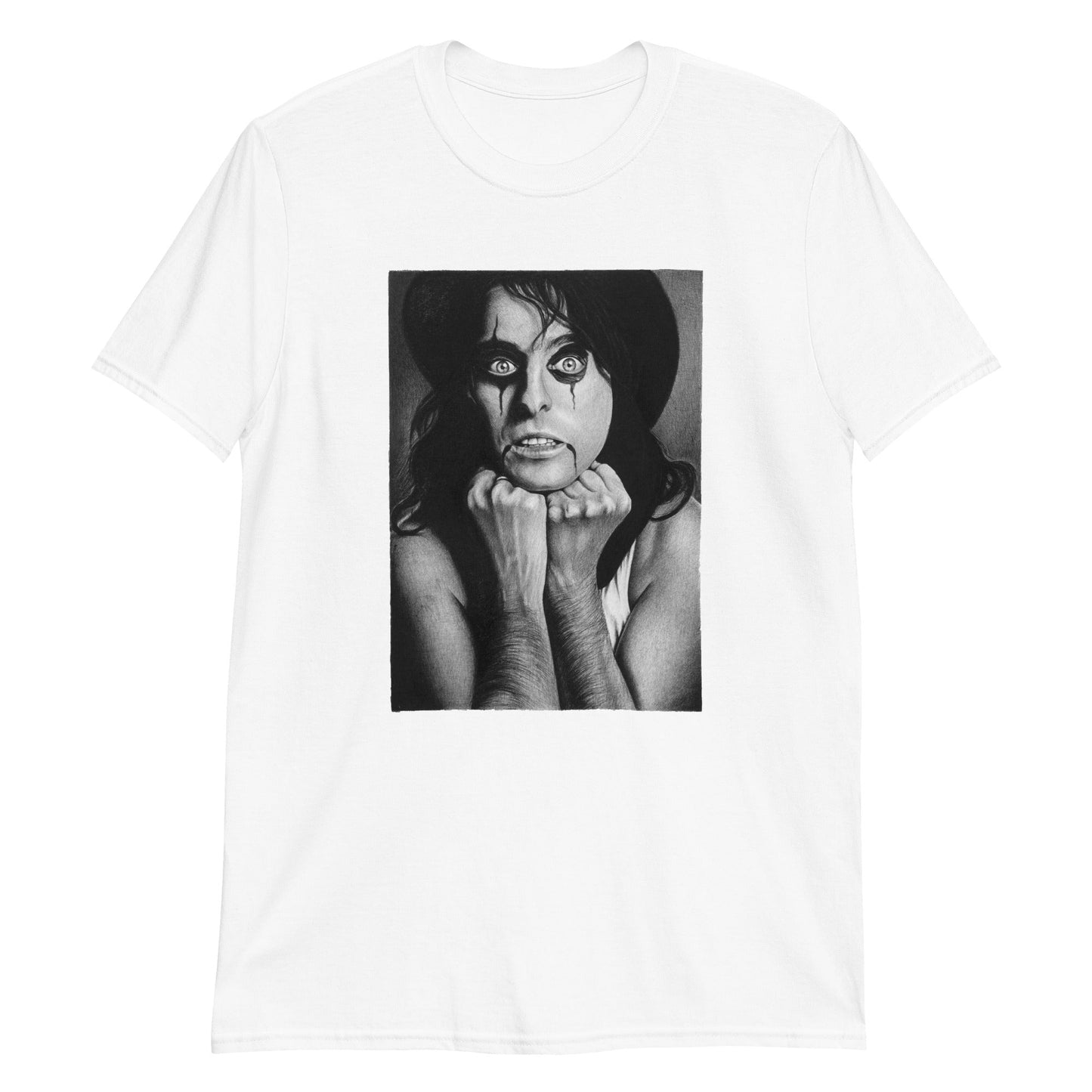 "Alice Cooper" prison art Print on Demand The Exile Short Sleeves T-Shirt Small