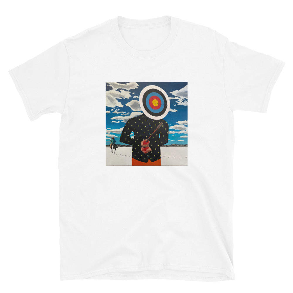 "Target Head" prison art Print on Demand Ryan Austin Lee Short Sleeves T-Shirt Small