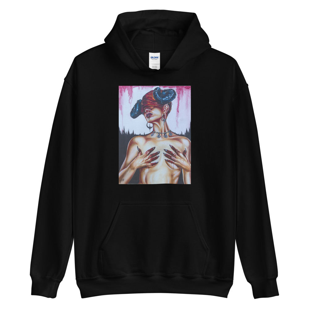 "1349" - Clifton Garrett Sherer prison art Print on Demand Clifton Garrett Sherer Hoodie Small