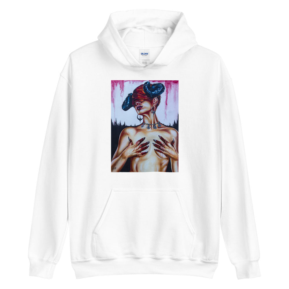 "1349" - Clifton Garrett Sherer prison art Print on Demand Clifton Garrett Sherer Hoodie Small