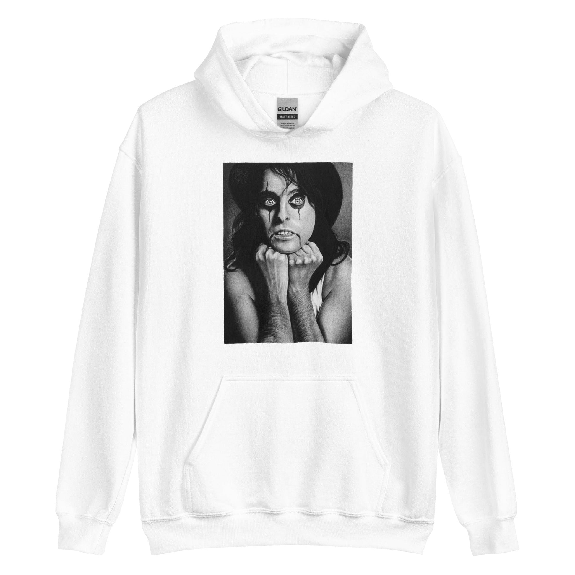 "Alice Cooper" prison art Print on Demand The Exile Hoodie Small