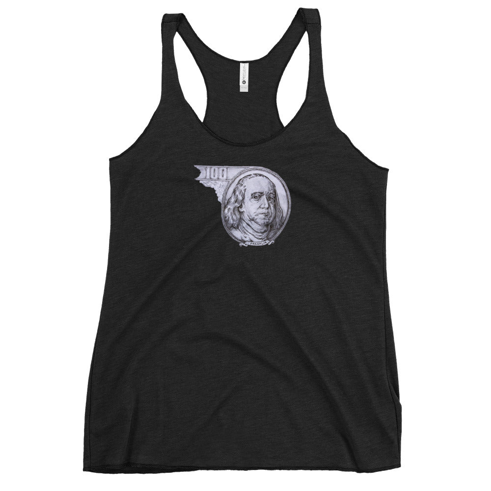 "Ben Franklin 100" prison art Print on Demand Skydance MacMahon Tank Top Small