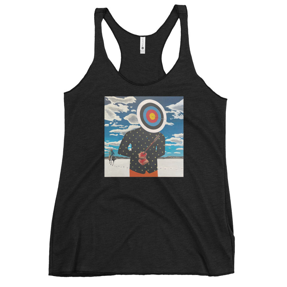 "Target Head" prison art Print on Demand Ryan Austin Lee Tank Top Small